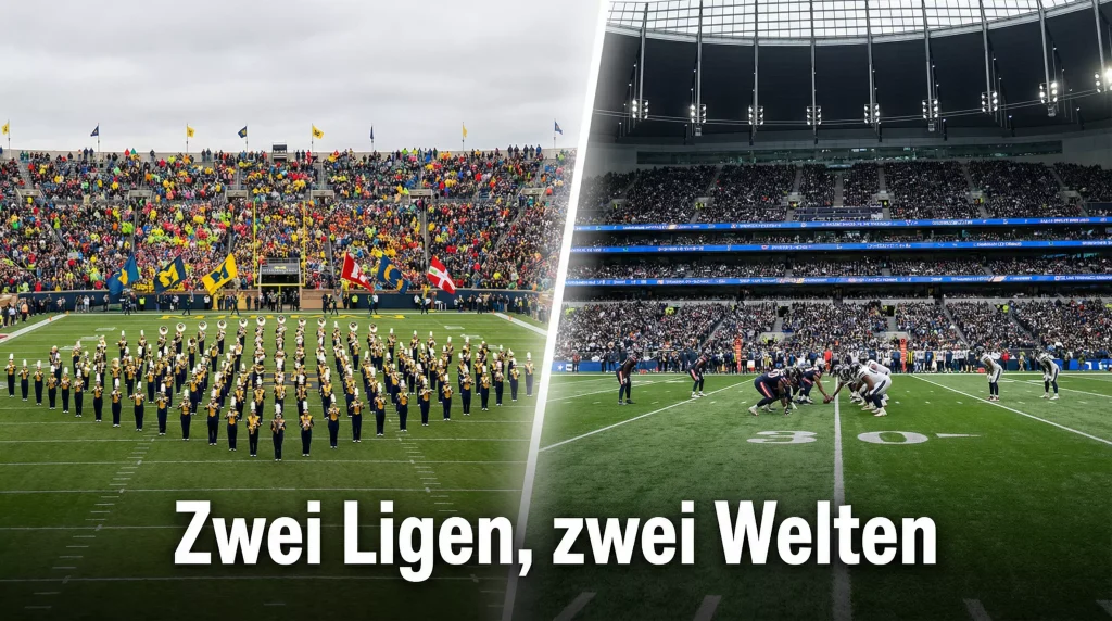 College Football vs NFL Wetten — Spreads, Volatilität und Datenvergleich