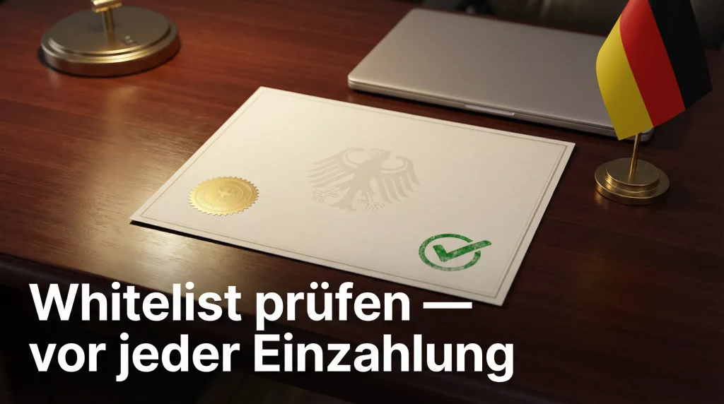 GGL-Lizenz und Whitelist — Legale Sportwetten-Anbieter in Deutschland erkennen