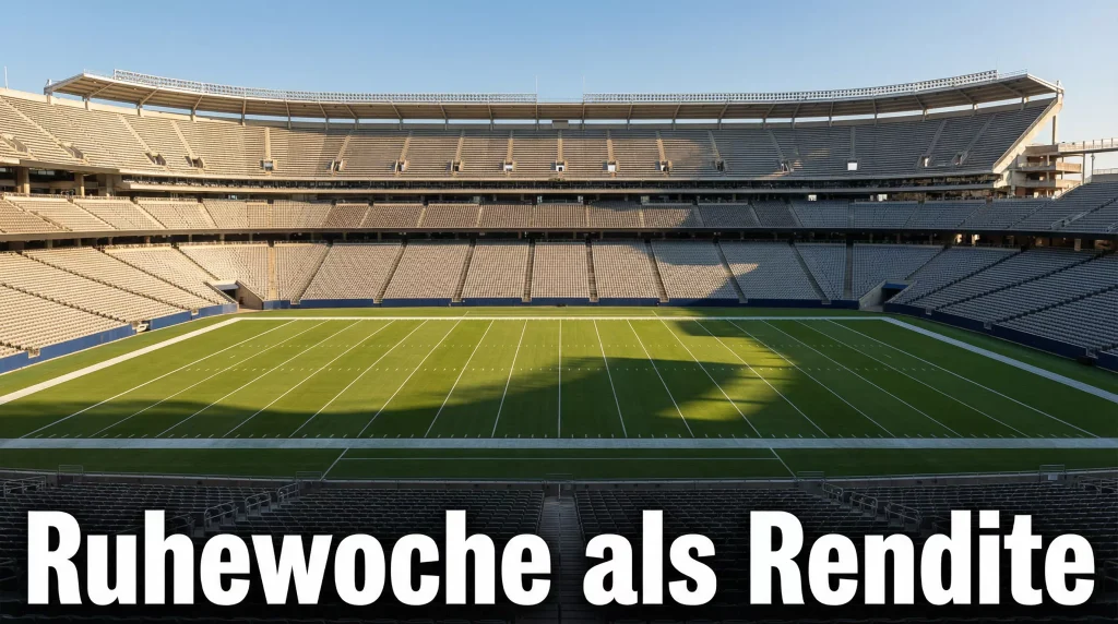 NFL Bye Week Wetten — Post-Bye Performance und Scheduling-Vorteil