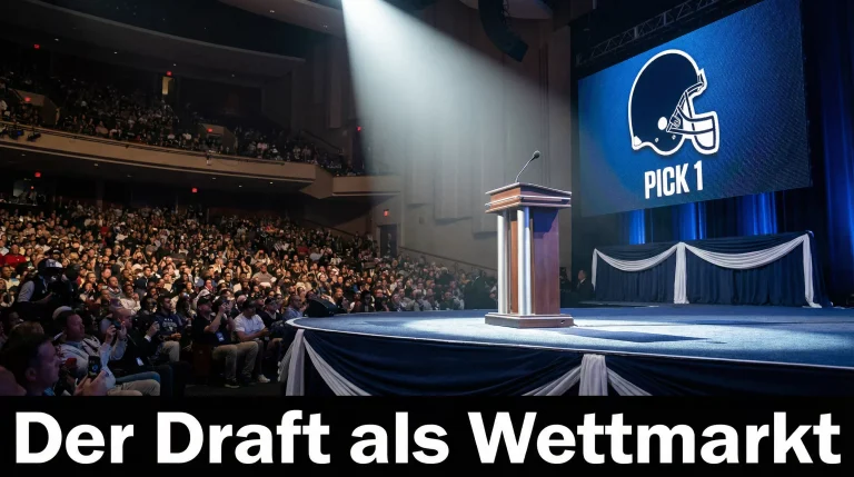 NFL Draft Wetten — Pick Position, Props und Informationsvorsprung