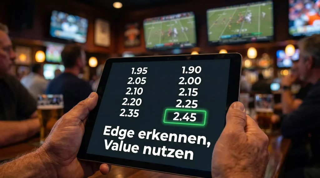 NFL Value Betting — Expected Value, CLV und Quotenvergleich