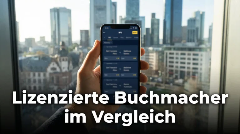 NFL Wettanbieter Deutschland — GGL-lizenzierte Buchmacher im Vergleich